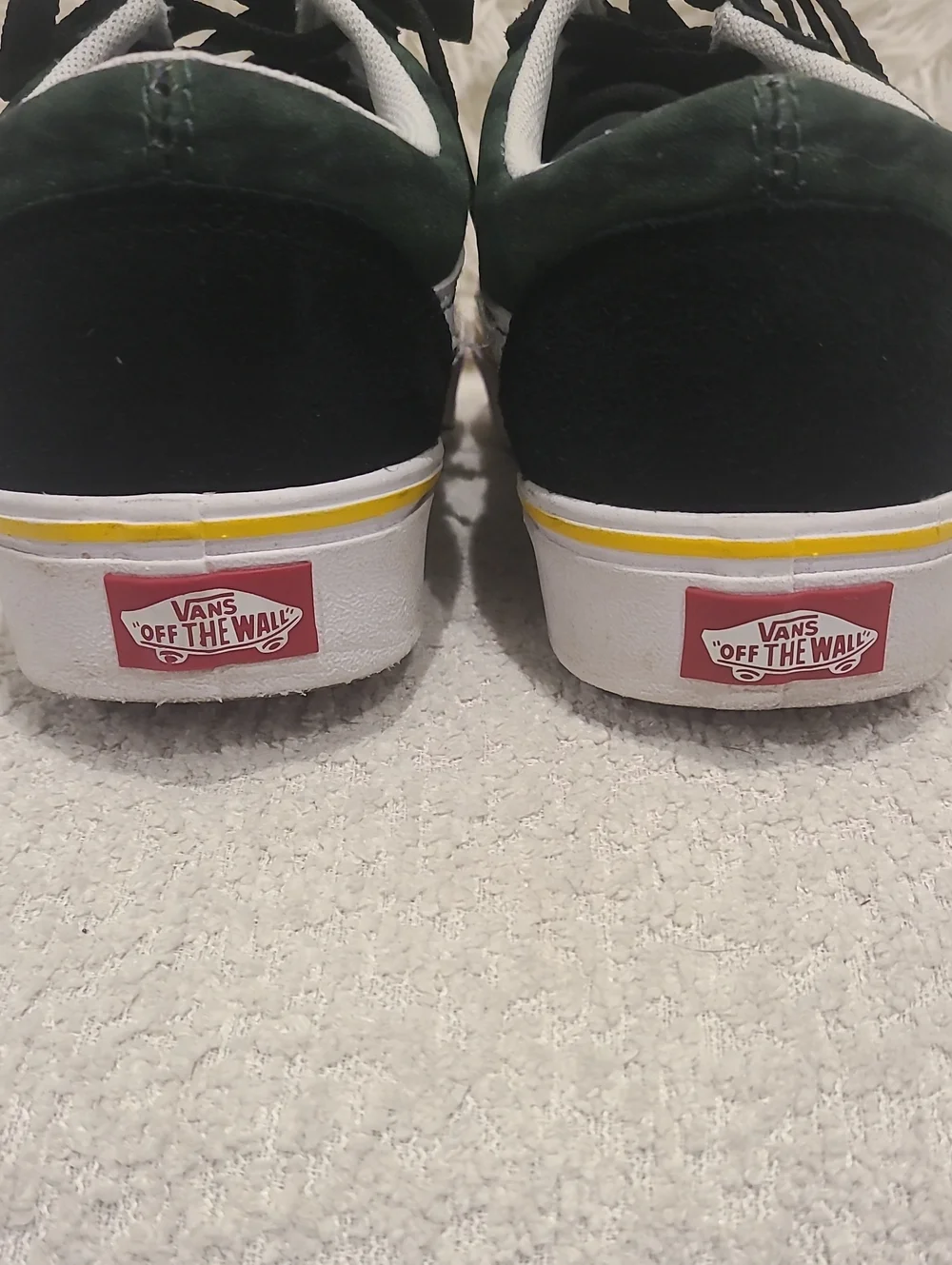 Vans Old Skool Black and Green Tye-dye Low-Top Sneakers